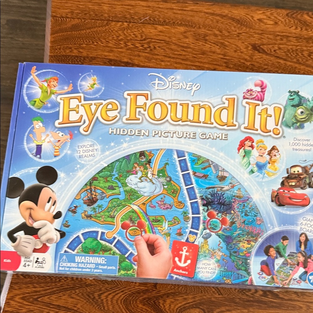 Disney Multicolor Spinner Board Game